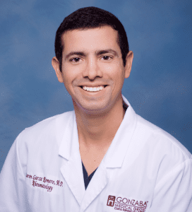 Aaron Garza is a rheumatologist at Gonzaba Medical Group.
