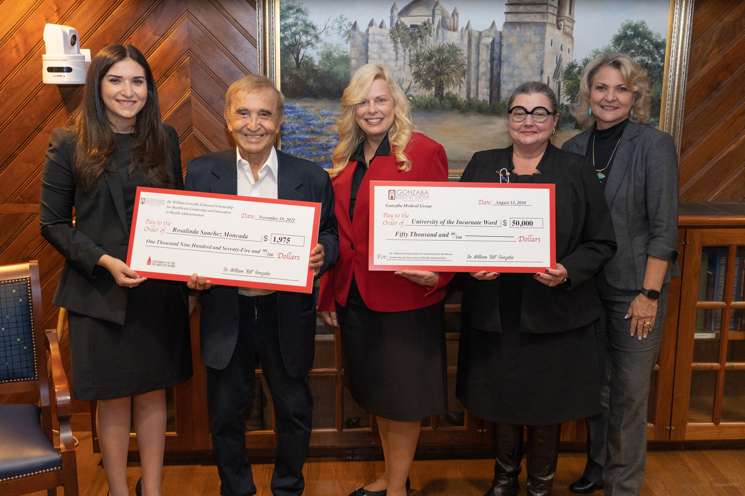 Inaugural Dr. William “Bill” Gonzaba Endowed Scholarship Inaugural Dr. William “Bill” Gonzaba Endowed Scholarship