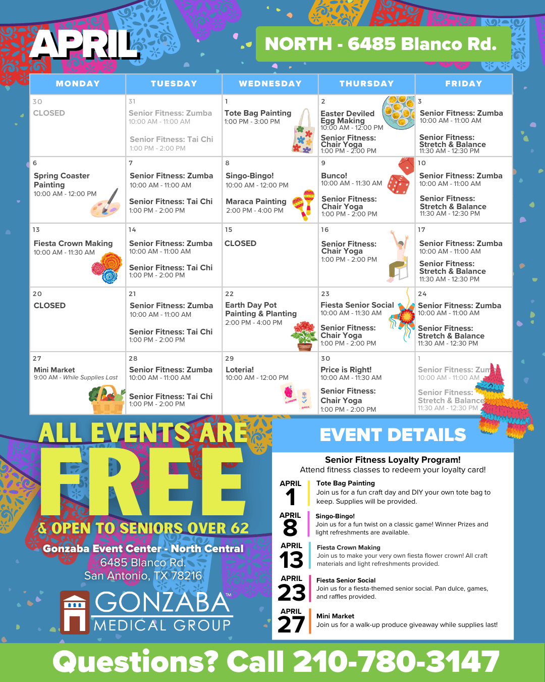 Event calendar   north central