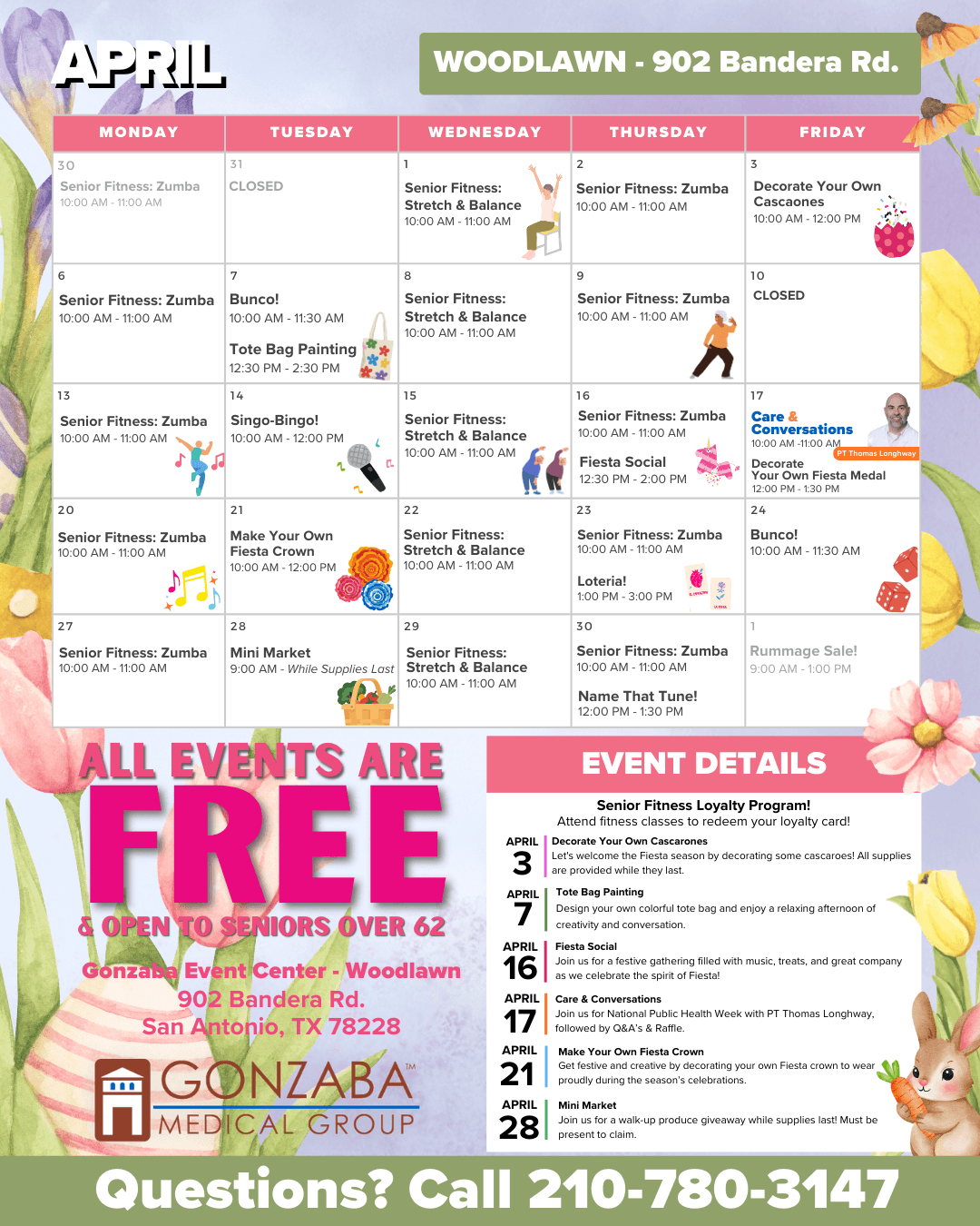 Event calendar   woodlawn
