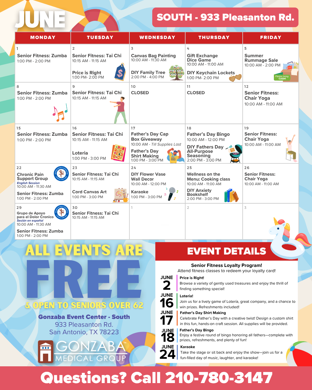 Ec june event calendar  x south