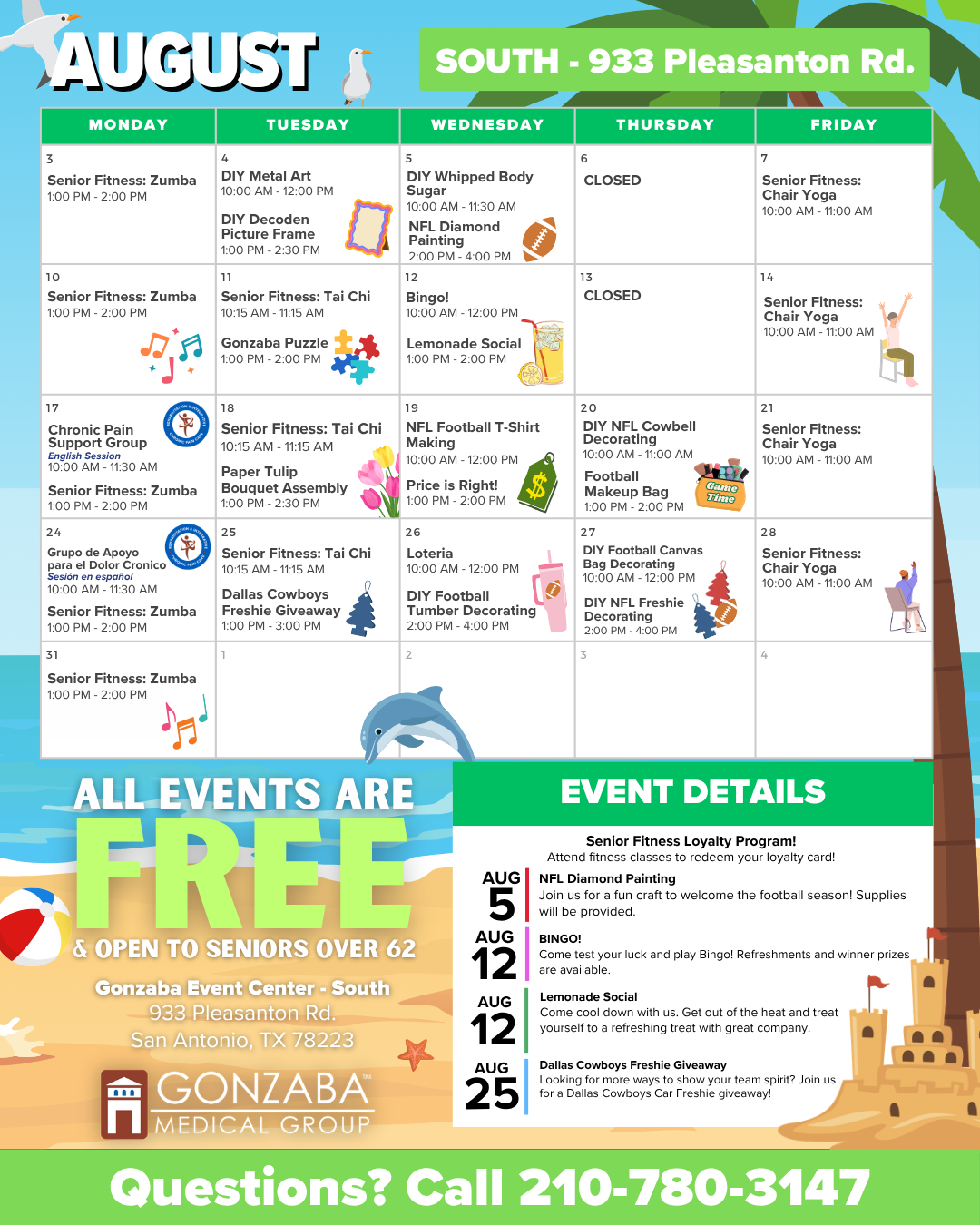 Ec august event calendar  x south